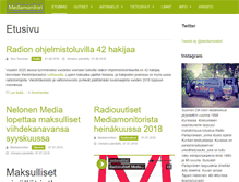 Tablet Screenshot of mediamonitori.fi